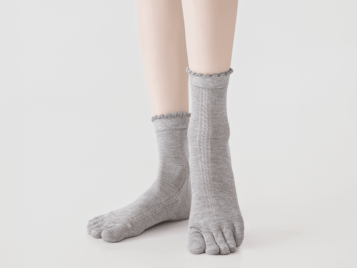 Bamboo toe socks collection